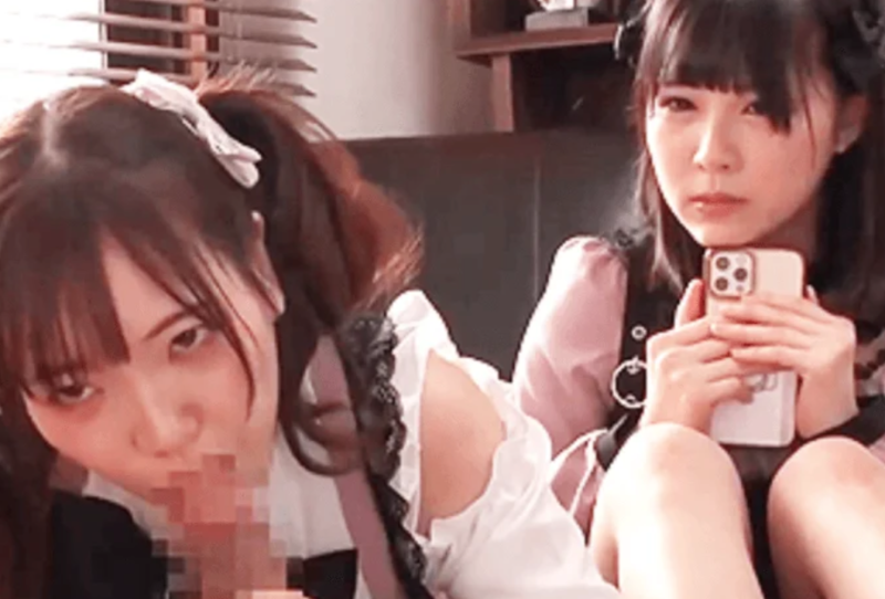 【横宮七海・白石かんな】爆乳スレンダーな女の子たちと童貞筆下ろし手コキフェラ+セックス